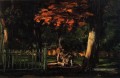 Le Lion et le Bassin au Jas de Bouffan Paul Cézanne